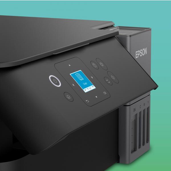 Epson EcoTank ET-2950 (Epson EcoTank ET-2950 - Stampante multifunzione - colore - ink-jet - ITS - A4/Letter [supporti] - fino a 15 ppm [stampa] - 100 fogli - Wi-Fi[ac], USB - nero)Epson8715946733050C11CL41404