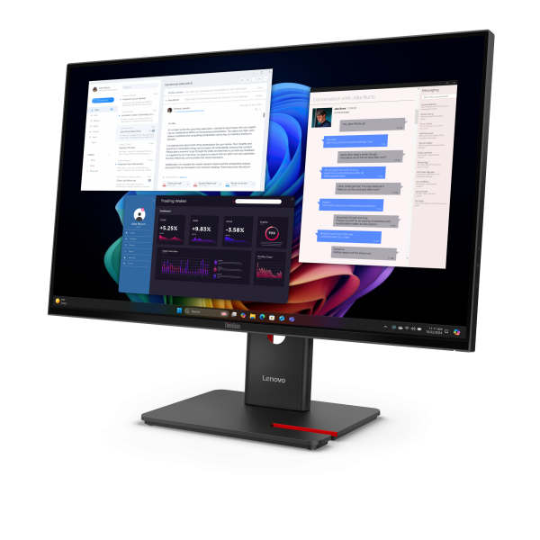 Lenovo ThinkVision T27UD-40 Monitor (Lenovo ThinkVision T27UD-40 - LED monitor - 27 - 3840 x 2160 4K @ 60 Hz - IPS - 350 cd/m - 1500:1 - HDR10 - 4 ms - HDMI, DisplayPort, USB-C - eclipse black)Lenovo019815672566064AFGAT2UK