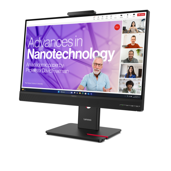 Lenovo ThinkVision T27QD-4v Monitor (Lenovo ThinkVision T27qd-4v - LED monitor - 27 - 2560 x 1440 QHD @ 120 Hz - IPS - 350 cd/m - 1500:1 - 4 ms - HDMI, 2xDisplayPort, 2xUSB-C - speakers - eclipse black)Lenovo019815743462264B8UAT1UK