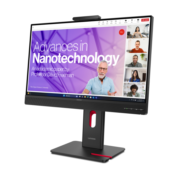 Lenovo ThinkVision T27QD-4v Monitor (Lenovo ThinkVision T27qd-4v - LED monitor - 27 - 2560 x 1440 QHD @ 120 Hz - IPS - 350 cd/m - 1500:1 - 4 ms - HDMI, 2xDisplayPort, 2xUSB-C - speakers - eclipse black)Lenovo019815743462264B8UAT1UK