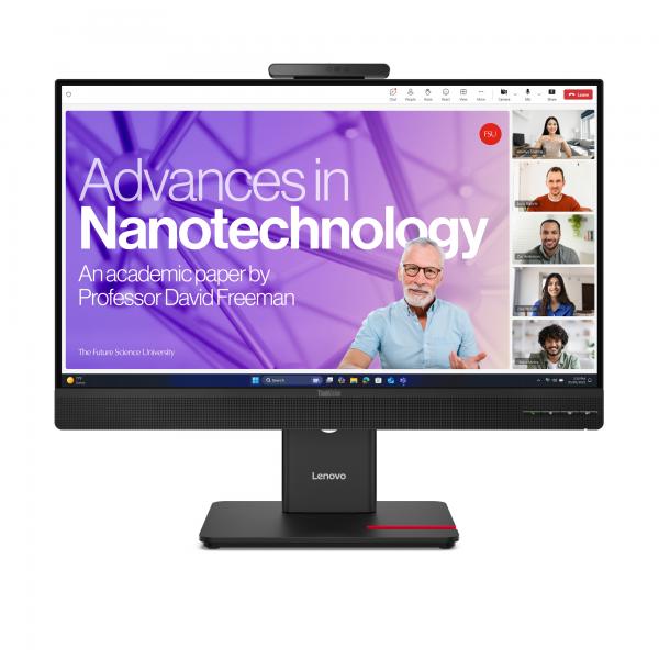Lenovo ThinkVision T27QD-4v Monitor (Lenovo ThinkVision T27qd-4v - LED monitor - 27 - 2560 x 1440 QHD @ 120 Hz - IPS - 350 cd/m - 1500:1 - 4 ms - HDMI, 2xDisplayPort, 2xUSB-C - speakers - eclipse black)Lenovo019815743462264B8UAT1UK