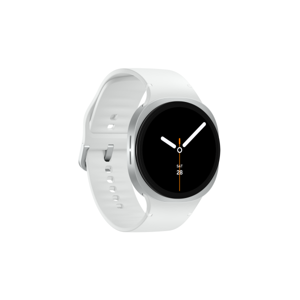 Samsung SM-L330NZSAEUB smartwatch e orologio sportivo 3,81 cm [1.5] AMOLED 44 mm Digitale 480 x 480 Pixel Touch screen Argento Wi-Fi GPS [satellitare] (Samsung Watch8 44mm Bluetooth, Silver)Samsung8806097413387SM-L330NZSAEUB