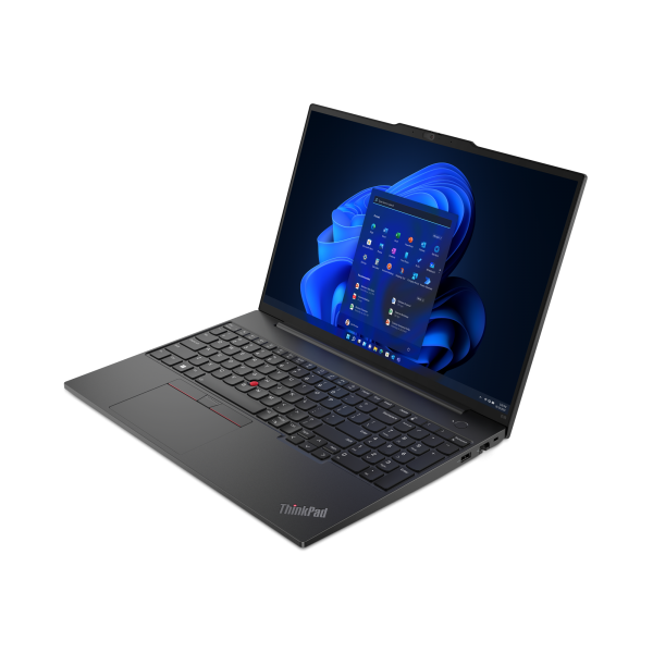 Lenovo ThinkPad E16 Gen 1 [Intel] Intel Core i3 i3-1315U Computer portatile 40,6 cm [16] WUXGA 8 GB DDR4-SDRAM 256 GB SSD Wi-Fi 6 [802.11ax] Windows 11 Pro Nero Inglese UK (Lenovo ThinkPad E16 Laptop, 16 Inch WUXGA 1920x1200, Intel Core i3-1315U Proc...