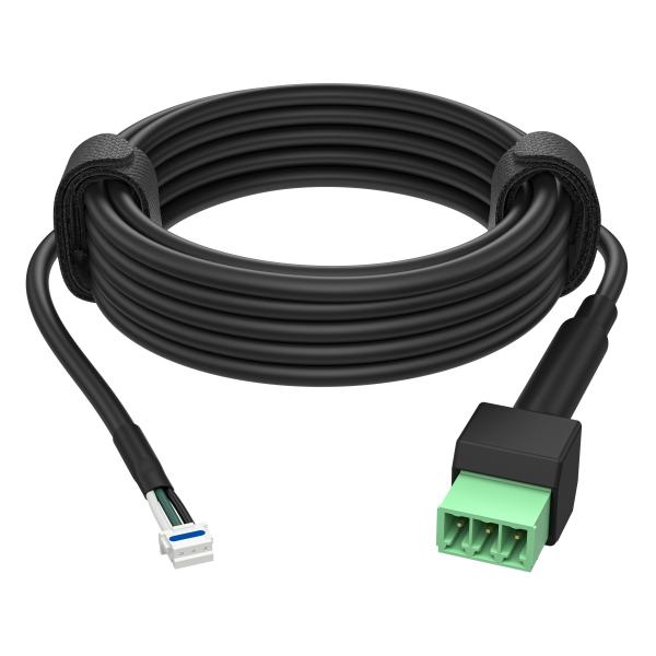 HP Poly Studio A2 Black Cable for Table Mic Output JST to Female Phoenix Connector 2M[6.5ft] (HP POLY A2 BLK CBL TBL MIC OUT - 2M[6.5FT])Hp PolyB42BKAA