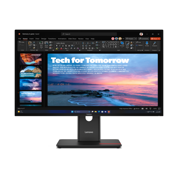 Lenovo ThinkVision T27QD-40 Monitor (Thinkvision T27Qd-40 Led - Display 68.6 Cm [27] 2560 X - 1440 Pixels Wide Quad Hd Black - Warranty: 12M)Lenovo019815681066364AAZAT2EU
