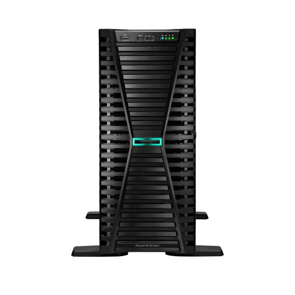 HPE ProLiant ML110 Gen11 4510 2.4GHz 12c 1P 2x32GB-R 8SFF NS204i-u MR408i-o 2x1000W PS EU Server (HPE ML110 G11 S4510 64GB 8SFF PS 2 X 1000W)HpeP85581-425