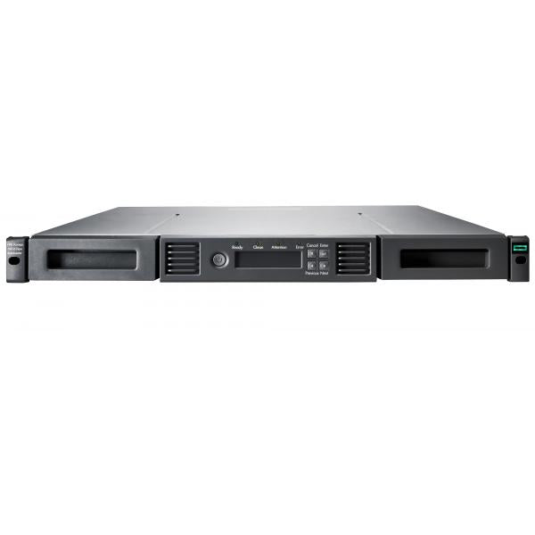 HPE Storage MSL 1/8 Tape Autoloader 1x MSL LTO-9 Fibre Channel 5x LTO-9 45TB Data Cartridges (MSL 1/8 1XMSL LTO9 FC 5LT-STOCK - HPE SMART CHOICE)Hpe0190017809038P84145-B25
