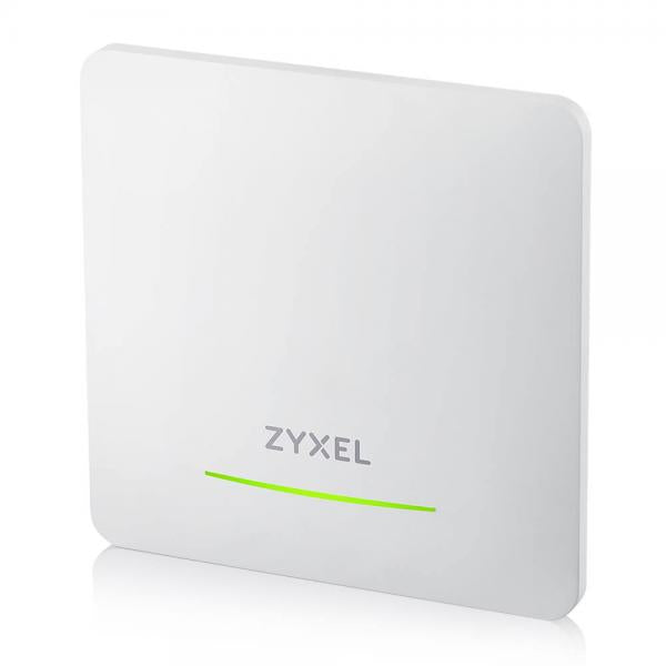Zyxel NWA50BE PRO 5764 Mbit/s Bianco Supporto Power over Ethernet [PoE] (Zyxel NWA50BEPRO BE6500 [2.4GHz: 2x2:2 5 or 6GHz: 4x4:2] MU-MIMO Dual Radio 2.4 and 5 or 6GHz 1 x 2.5G LAN Ports PoE+ [802.3at] Standalone/Nebula Cloud Including Power Adapter)Z...