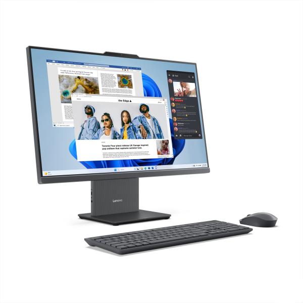 Lenovo IC AIO 27 R7 7735HS 16GB 512GB GREY AMD Ryzen 7 68,6 cm [27] 1920 x 1080 Pixel PC All-in-one DDR5-SDRAM SSD Windows 11 Home Wi-Fi 6 [802.11ax] Grigio (Lenovo IC AIO 27 R7 7735HS 16GB 512GB GREY AMD Ryzen? 7 68.6 cm [27] 1920 x 1080 pixels All-...