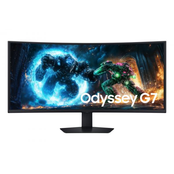 Samsung S40FG756EU Monitor PC 101,6 cm [40] 5120 x 2160 Pixel WUHD LCD Nero (Samsung Odyssey G7 S40FG756EU - G75F Series - LED monitor - gaming - curved - 40 - 5120 x 2160 WUHD @ 180 Hz - VA - 350 cd/m - 3000:1 - DisplayHDR 600 - 1 ms - 2xHDMI, Displ...