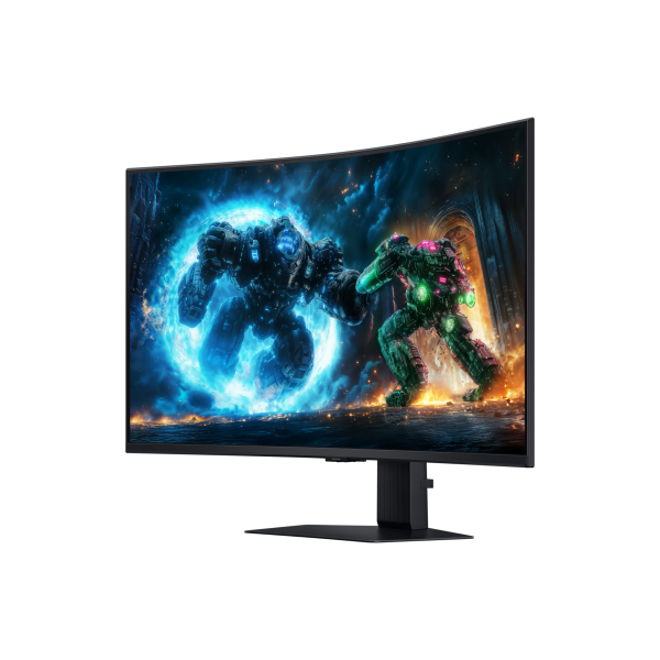 Samsung S37FG756EU Monitor PC 94 cm [37] 3840 x 2160 Pixel 4K Ultra HD LCD Nero (Samsung Odyssey G7 S37FG756EU - G75F Series - LED monitor - gaming - curved - 37 - 3840 x 2160 4K UHD [2160p] @ 165 Hz - VA - 350 cd/m - 3000:1 - DisplayHDR 600 - 1 ms -...
