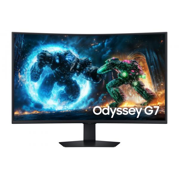 Samsung S37FG756EU Monitor PC 94 cm [37] 3840 x 2160 Pixel 4K Ultra HD LCD Nero (Samsung Odyssey G7 S37FG756EU - G75F Series - LED monitor - gaming - curved - 37 - 3840 x 2160 4K UHD [2160p] @ 165 Hz - VA - 350 cd/m - 3000:1 - DisplayHDR 600 - 1 ms -...