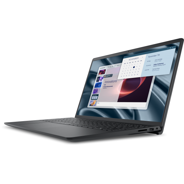 DELL Pro 15 Essential PV15255 AMD Ryzen 5 7520U Computer portatile 39,6 cm [15.6] Full HD 8 GB LPDDR5-SDRAM 512 GB SSD Wi-Fi 5 [802.11ac] Windows 11 Pro Inglese UK Nero (Dell Pro 15 Essential PV15255 - AI PC - AMD Ryzen 5 - 7520U / up to 4.3 GHz - Wi...