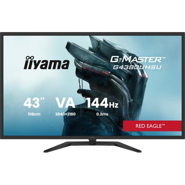 Iiyama G-MASTER G4380UHSU-B2 Monitor PC 108 cm [42.5] 3840 x 2160 Pixel 4K Ultra HD LED Nero (iiyama G-MASTER Level up your gaming experience with the 4)Iiyama4948570125630G4380UHSU-B2