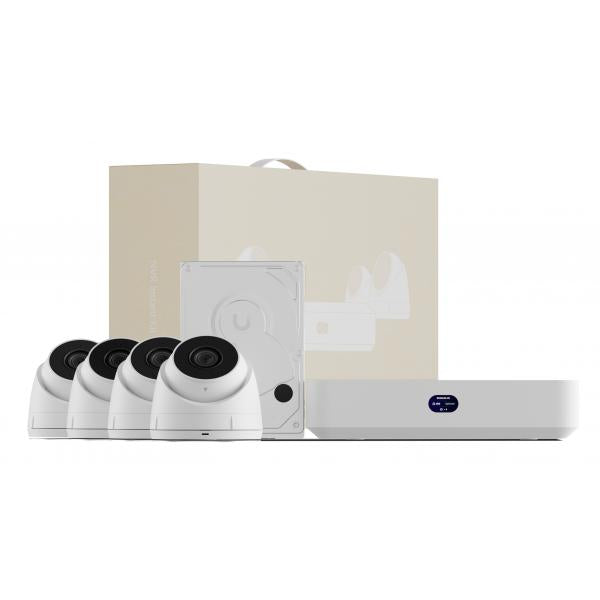 Compact UniFi Protect NVR - Kit, includes [1] UniFi - Protect NVR Instant with [4] G5 Turret Ultra cameras and [1] 1TB HDD, - Warranty: 24MUbiquitiUNVR-INSTANT-KIT