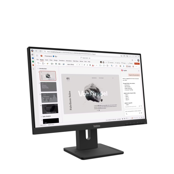 Lenovo ThinkVision E22-40 Monitor (Lenovo ThinkVision E22-40 - LED monitor - 1920 x 1080 Full HD [1080p] @ 100 Hz - IPS - 250 cd/m - 1300:1 - 4 ms - HDMI, VGA, DisplayPort - speakers - raven black)Lenovo019815843634264C9MAT6UK