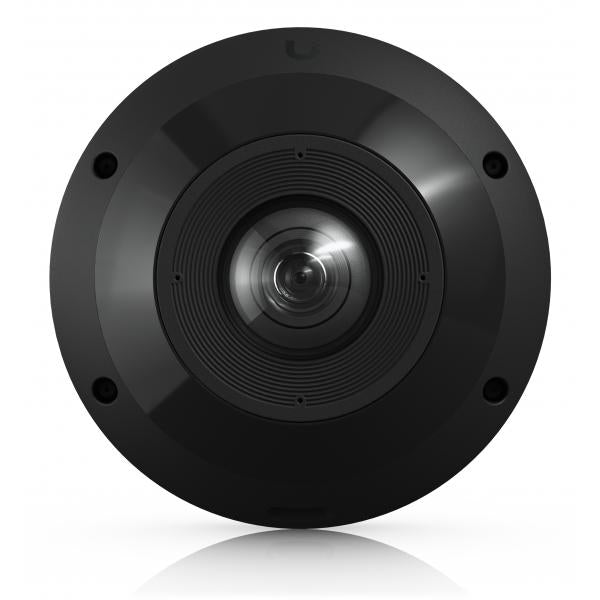 All-weather, vandal-resistant - 12MP PoE camera with - panoramic 360 coverage, digital pan-tilt-zoom functionality, and smart IR - Warranty: 24MUbiquitiUVC-G6-PRO-360-B