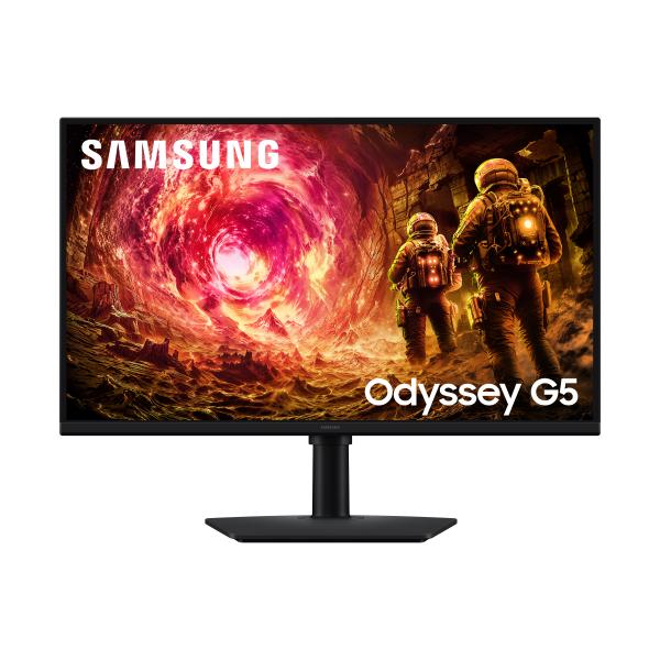 Samsung G50F Monitor PC 68,6 cm [27] 2560 x 1440 Pixel Quad HD LCD Nero (SAMSUNG Odyssey G5 27 QHD 180Hz)SamsungLS27FG502EUXEN