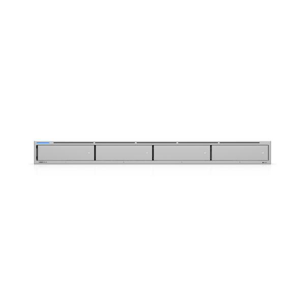 Ubiquiti UNAS-PRO-4 server NAS e di archiviazione Rack [1U] Cortex-A Cortex-A57 16 GB Grigio (Ubiquiti UNAS-Pro-4 1xRJ45 GbE/2x10G SFP+ [4 HDD bays for 2.5/3.5] 1U rack-mount NAS with [4] 2.5/3.5 drive bays)UbiquitiUNAS-PRO-4