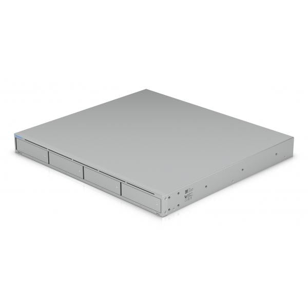 Ubiquiti UNAS-PRO-4 server NAS e di archiviazione Rack [1U] Cortex-A Cortex-A57 16 GB Grigio (Ubiquiti UNAS-Pro-4 1xRJ45 GbE/2x10G SFP+ [4 HDD bays for 2.5/3.5] 1U rack-mount NAS with [4] 2.5/3.5 drive bays)UbiquitiUNAS-PRO-4