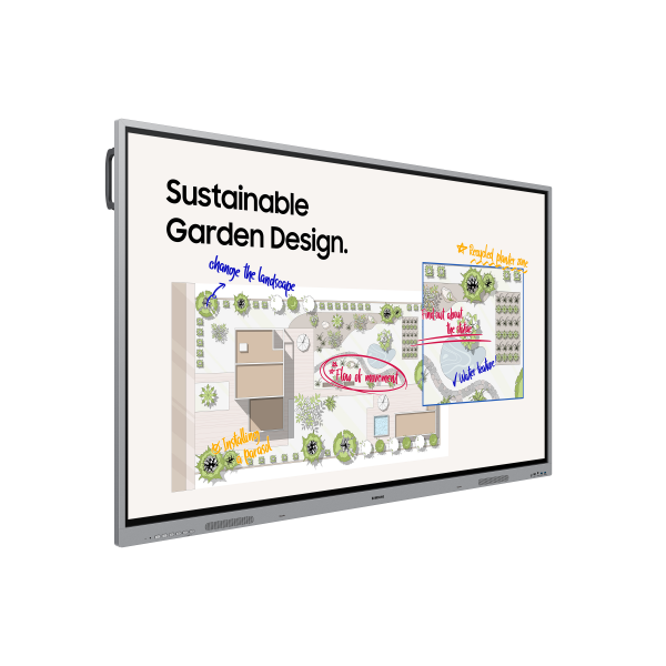 Samsung WE75FX lavagna interattiva 190,5 cm [75] 3840 x 2160 Pixel Touch screen Grigio HDMI (75 LH75WEFWLGCXEN Interactive Display - 75 Black WEFX Interactive Display 3x HDMI 350nit)Samsung8806097651918LH75WEFWLGCXEN
