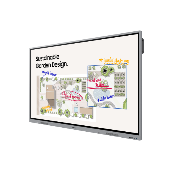 Samsung WE75FX lavagna interattiva 190,5 cm [75] 3840 x 2160 Pixel Touch screen Grigio HDMI (75 LH75WEFWLGCXEN Interactive Display - 75 Black WEFX Interactive Display 3x HDMI 350nit)Samsung8806097651918LH75WEFWLGCXEN