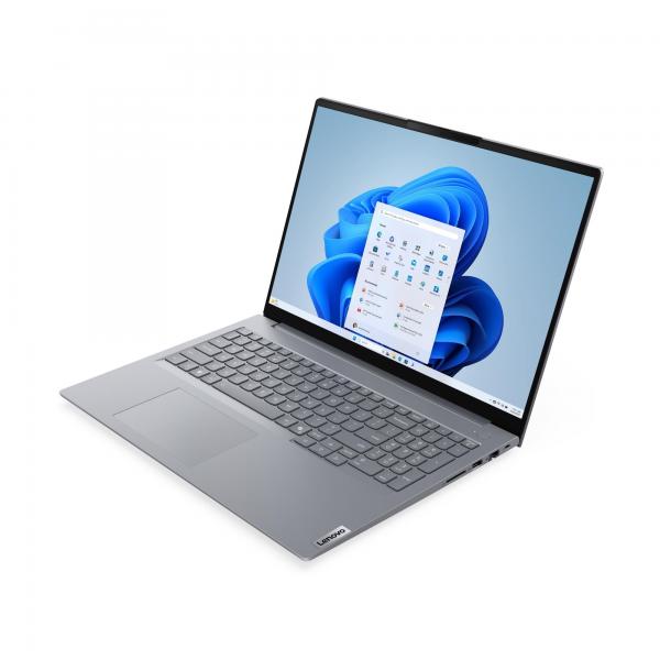 Lenovo ThinkBook 16 G9 IRL Intel Core 7 240H Computer portatile 40,6 cm [16] WUXGA 16 GB DDR5-SDRAM 512 GB SSD Wi-Fi 7 [802.11be] Windows 11 Pro Grigio Inglese UK (TB16 G9 C7-240H 16/512 W11P) - Versione UKLenovo019927247062521US000DUK
