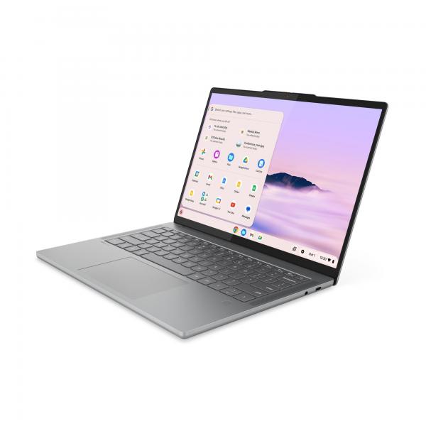 Lenovo Chrome 14M9610 Copilot+ PC MediaTek Kompanio Kompanio Ultra 910 Chromebook 35,6 cm [14] Touch screen WUXGA 16 GB LPDDR5x-SDRAM 256 GB UFS Wi-Fi 7 [802.11be] ChromeOS Inglese Grigio (CHROMEBOOK PLUS MEDIATEK - ULTRA-910 14IN 16GB 256GB CHROME) ...