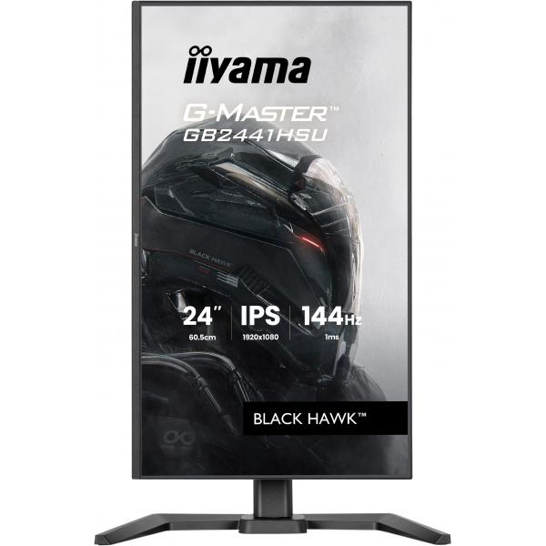 Iiyama G-MASTER GB2441HSU-B1 Monitor PC 60,5 cm [23.8] 1920 x 1080 Pixel Full HD LED Nero (24IN GB2441HSU-B1 144HZ HD - GAMING DISPLAY 1MS [MPRT] IPS LC)Iiyama4948570126323GB2441HSU-B1