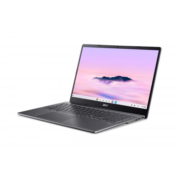 Acer Chromebook Plus 515 CBE595-2-TCO-56LN Intel Core 5 120U 39,6 cm [15.6] Full HD 16 GB LPDDR5x-SDRAM 256 GB SSD Wi-Fi 6 [802.11ax] ChromeOS Grigio Inglese UK (ACER CRMBK 515 I5-120U 16/256 IRN CH) - Versione UKAcer4711474776006NX.J33EK.009