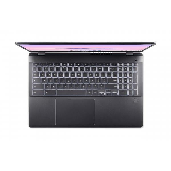 Acer Chromebook Plus 515 CBE595-2-TCO-56LN Intel Core 5 120U 39,6 cm [15.6] Full HD 16 GB LPDDR5x-SDRAM 256 GB SSD Wi-Fi 6 [802.11ax] ChromeOS Grigio Inglese UK (ACER CRMBK 515 I5-120U 16/256 IRN CH) - Versione UKAcer4711474776006NX.J33EK.009