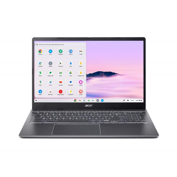 Acer Chromebook Plus 515 CBE595-2-TCO-56LN Intel Core 5 120U 39,6 cm [15.6] Full HD 16 GB LPDDR5x-SDRAM 256 GB SSD Wi-Fi 6 [802.11ax] ChromeOS Grigio (ACER CRMBK 515 I5-120U 16/256 IRN CH) - Versione UKAcer4711474776006NX.J33EK.009
