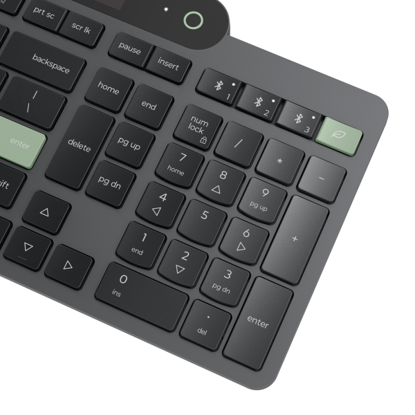 Lenovo 4Y41R69497 tastiera Casa/ufficio Bluetooth Italiano Nero, Verde (Lenovo - Tastiera - autocaricante - senza fili - Bluetooth 5.1 - QWERTY - italiana - nero - confezione brown box)Lenovo01958921179194Y41R69497