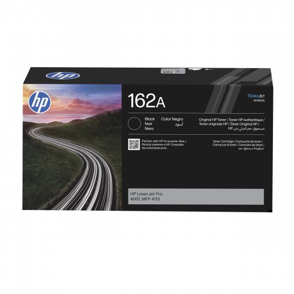 HP Cartuccia toner nero originale LaserJet 162A (HP 162A BLACK ORIGINAL LASERJET - TONER CARTRIDGE)Hp0196786141379W1620A