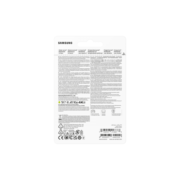 Samsung P9 Express microSD Memory Card 512 GB (Samsung P9 Express MB-MK512T - Flash memory card - 512 GB - A1 / Video Class V30 / UHS-I U3 - microSDXC Express)SamsungMB-MK512T/WW