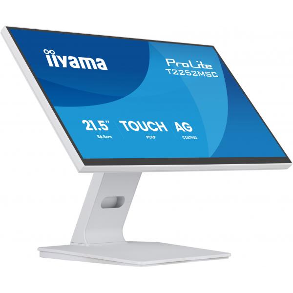 Iiyama ProLite T2252MSC-W2AG Monitor PC 54,6 cm [21.5] 1920 x 1080 Pixel Full HD LCD Touch screen Bianco (iiyama ProLite T2252MSC-W2AG computer monitor 54.5 cm [21.)Iiyama4948570127191T2252MSC-W2AG
