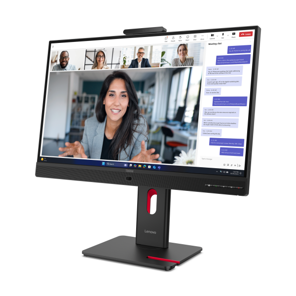 Lenovo ThinkVision T24-4v Monitor (Lenovo ThinkVision T24-4v - LED monitor - 1920 x 1080 Full HD [1080p] @ 120 Hz - IPS - 250 cd/m - 1500:1 - 4 ms - HDMI, VGA, DisplayPort, USB-C - speakers - eclipse black)Lenovo019815820793564B6MAT1UK