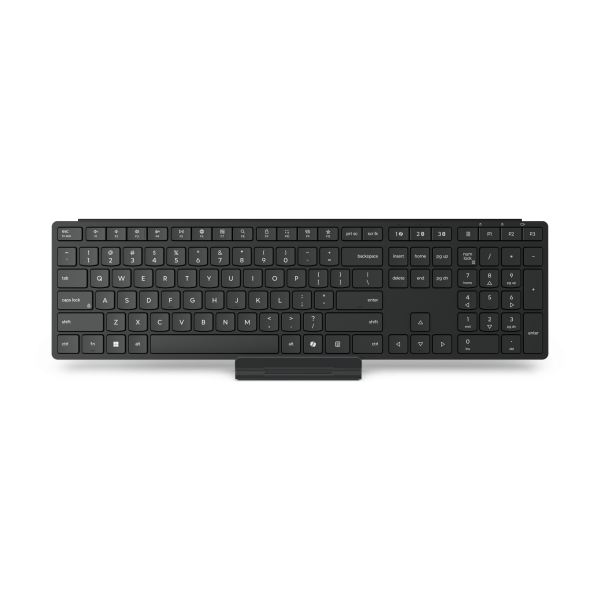 Lenovo 4Y41S04696 tastiera Casa/ufficio RF senza fili + Bluetooth Inglese UK Nero (Lenovo Pro 6000 - Keyboard - multi-mode - wireless - 2.4 GHz, Bluetooth 5.3 - QWERTY - UK - eclipse black - brown box) - Versione UKLenovo01958921259524Y41S04696