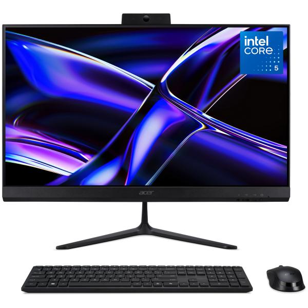 Acer Aspire C27-2G Intel Core 5 120U 68,6 cm [27] 1920 x 1080 Pixel All-in-One workstation 8 GB DDR4-SDRAM 512 GB SSD Windows 11 Home Wi-Fi 6 [802.11ax] Nero (Acer Aspire C27-2G All-in-One Computer - Intel Core 5 120U - 8 GB - 512 GB SSD - 68.6 cm [2...