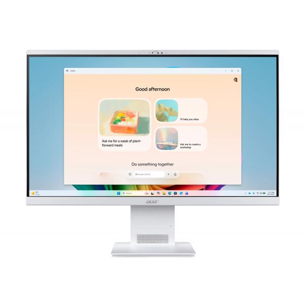 Acer Aspire S27-B U5 226V 16GB 1TB SSD WHITE Copilot+ PC Intel Core Ultra 5 68,6 cm [27] 2560 x 1440 Pixel PC All-in-one LPDDR5x-SDRAM 512 GB Windows 11 Home Bianco (Acer Aspire S27B-UGLNL All-in-One Computer - Intel Core Ultra 5 2nd Gen 226V - 16 GB...