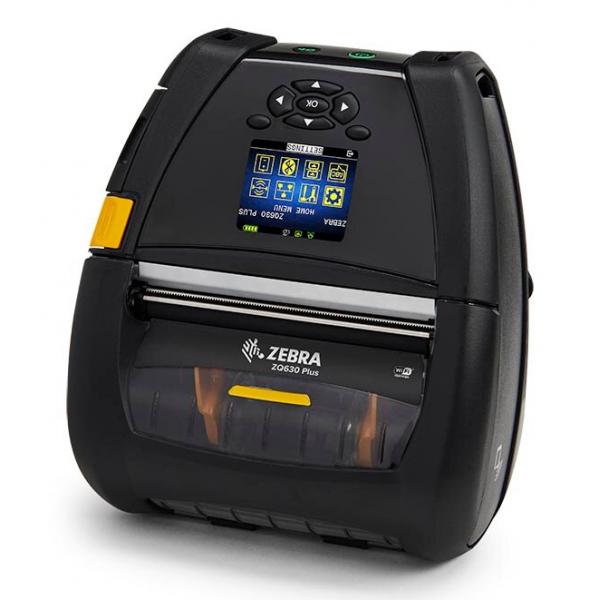 Zebra ZQ630 Plus stampante per etichette [CD] Termica diretta 203 x 203 DPI 115 mm/s Con cavo e senza cavo Collegamento ethernet LAN Wi-Fi Bluetooth (DT PRINTER ZQ630 PLUS ENGLISH - FONTS WI-FI6 DUAL 802.11AC BT5.3)ZebraZQ63-AUX2E14-00