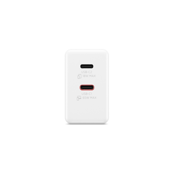 Lenovo G0A6065WEU Caricabatterie per dispositivi mobili Universale Bianco AC Interno (Lenovo Dual USB-C 65 GAN Charger WH-EU. WARRANTY: 1YR CCR)Lenovo0195892129165G0A6065WEU
