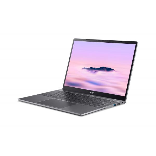 Acer Chromebook Plus 514 14 WUXGA IPS I5120U 8/256 CRM Intel Core 5 120U 35,6 cm [14] 8 GB LPDDR5-SDRAM 256 GB SSD Wi-Fi 7 [802.11be] ChromeOS Grigio Inglese UK (^ACER 14 WUXGA IPS I5120U 8/256 CRM) - Versione UKAcer4711474586179NX.JBFEK.002
