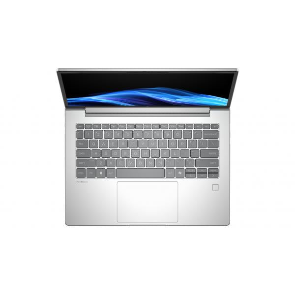 HP ProBook 4 G1i AI Intel Core Ultra 7 255U Computer portatile 35,6 cm [14] WUXGA 24 GB DDR5-SDRAM 512 GB SSD Wi-Fi 7 [802.11be] Windows 11 Pro AI PC Argento (HP ProBook 4 G1i Notebook AI - AI PC - design della cerniera a 177 gradi - Intel Core Ultra...