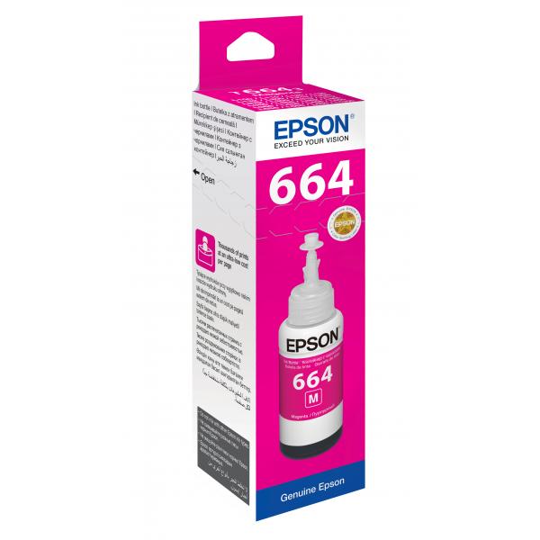 Epson T6643 Originale (Epson T6643 - magenta - original - bl? LEADTIME7DAYS:leadtime of 7 days)EpsonC13T66434A