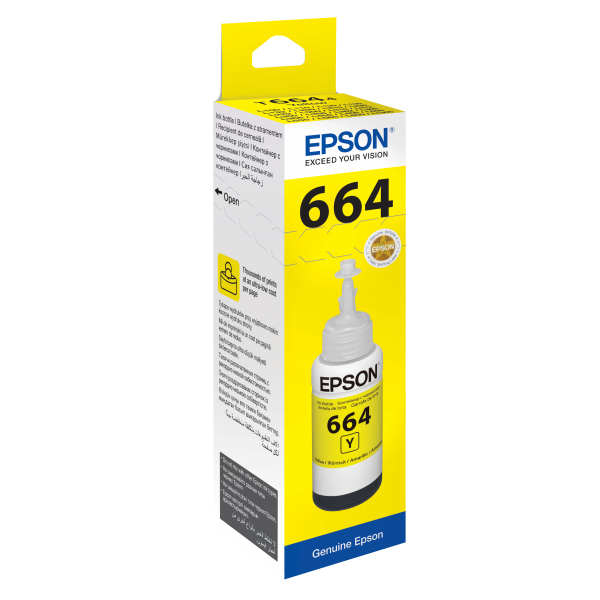 Epson T6644 Originale (Epson T6644 - gul - original - blkref)Epson8715946496566C13T66444A