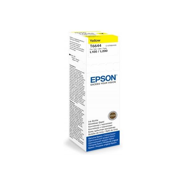 Epson T6644 Originale (Epson T6644 - gul - original - bl?kref)Epson8715946496566C13T66444A