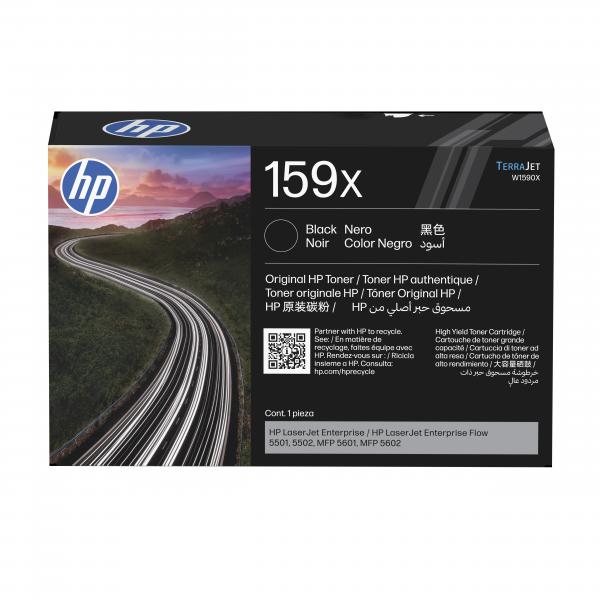 HP Cartuccia toner originale nero LaserJet 159X (HP 159X BLACK ORIGINAL LASERJET TONE)Hp0196337290020W1590X