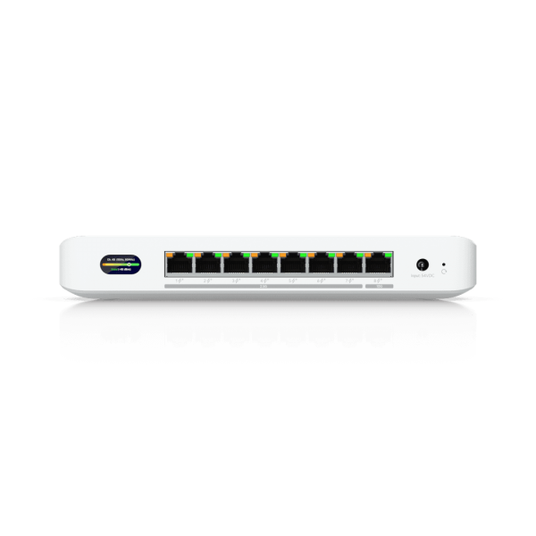 Ubiquiti UDB-Switch 2.5G Ethernet [100/1000/2500] Supporto Power over Ethernet [PoE] Bianco (Ubiquiti Wireless Device Bridge Switch UDB-Switch BE10000  2x2  Indoor  1x 10 GbE  7x 2.5 GbE)Ubiquiti0810084698068UDB-SWITCH