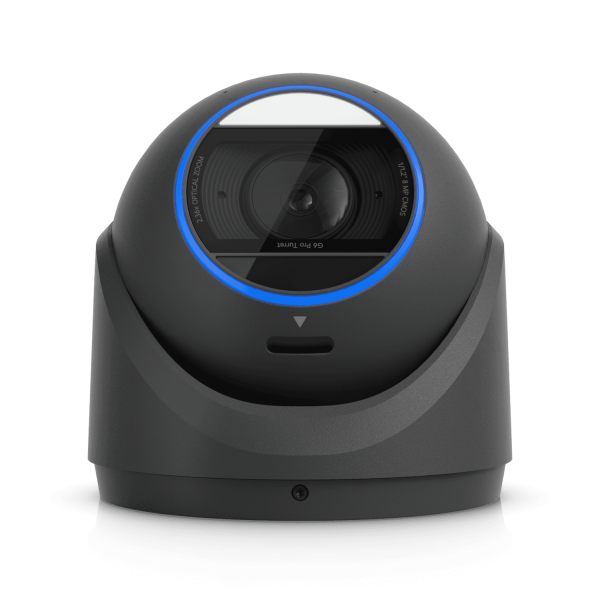 All-weather tamper-resistant - 4K PoE+ camera with a - Multi-TOPS AI engine, 2.36x optical zoom, and a large 1/1.2 CMOS sensor for - Warranty: 24MUbiquitiUVC-G6-PRO-TURRET-B